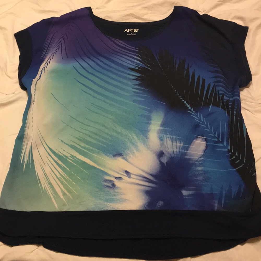 Apt. 9 blouse 👚 tropical